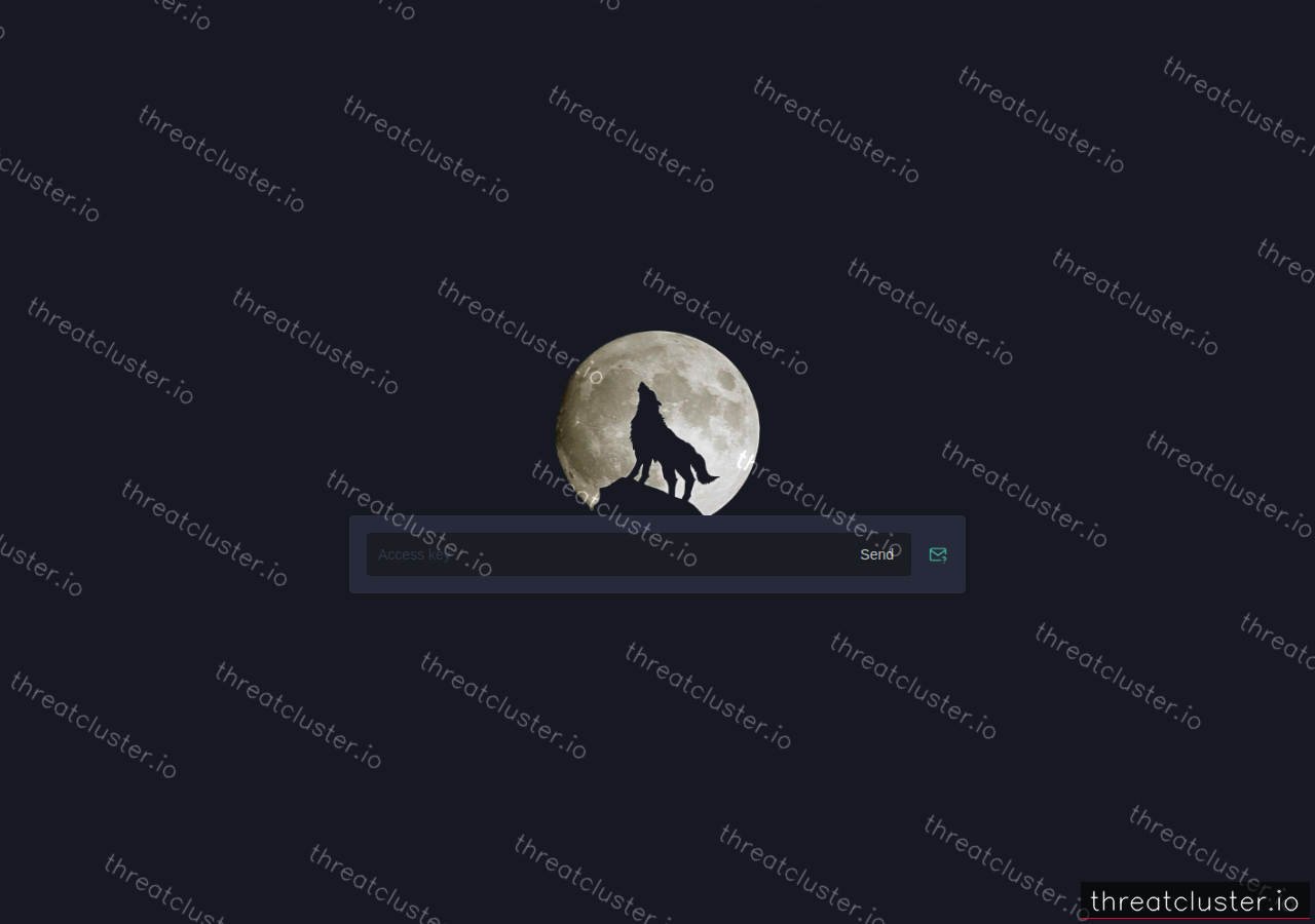 Leak site of threeam, captured by ThreatCluster