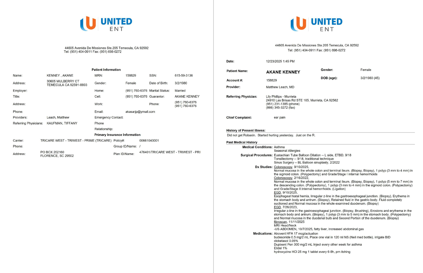 Leak-site image 4 for United Medical Doctors