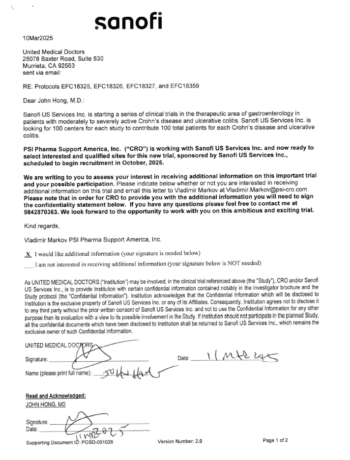 Leak-site image 5 for United Medical Doctors