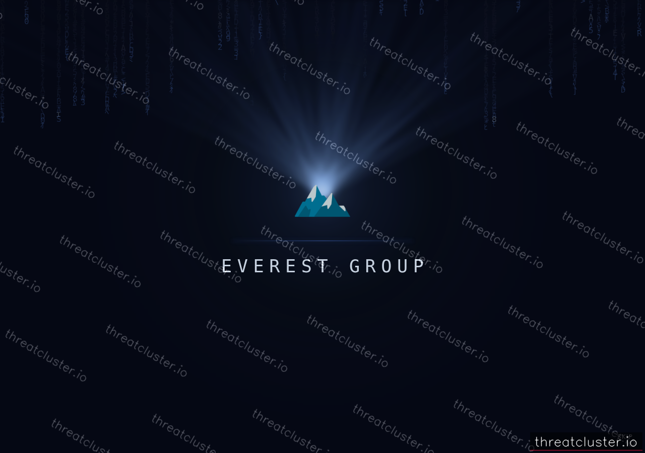 Leak-site post naming ETS, captured by ThreatCluster