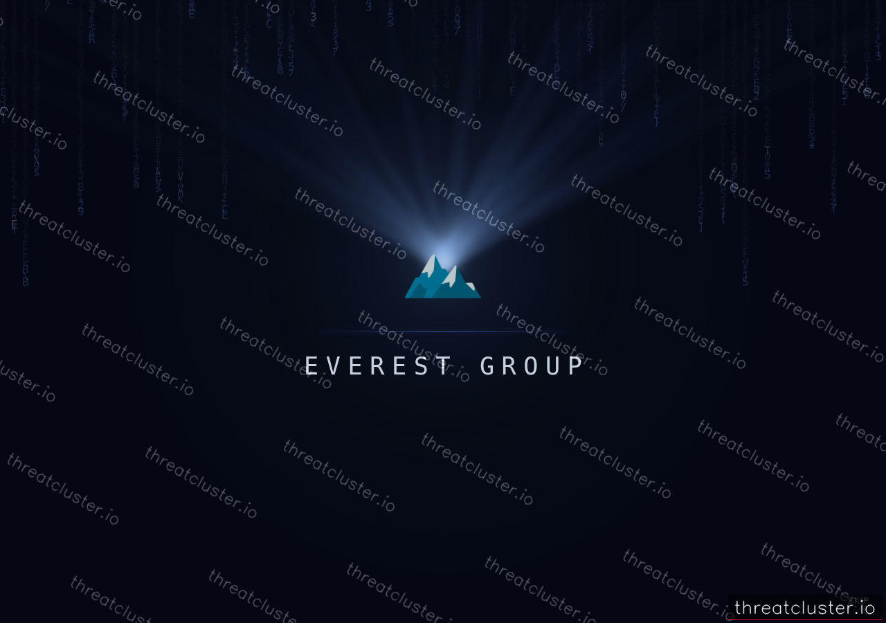 Leak-site post naming GGS, captured by ThreatCluster