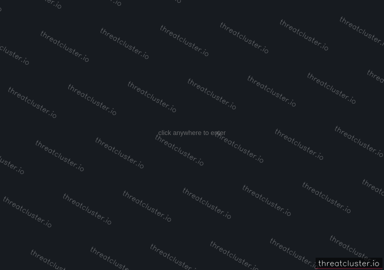 Leak-site post naming Ernst & Young, captured by ThreatCluster