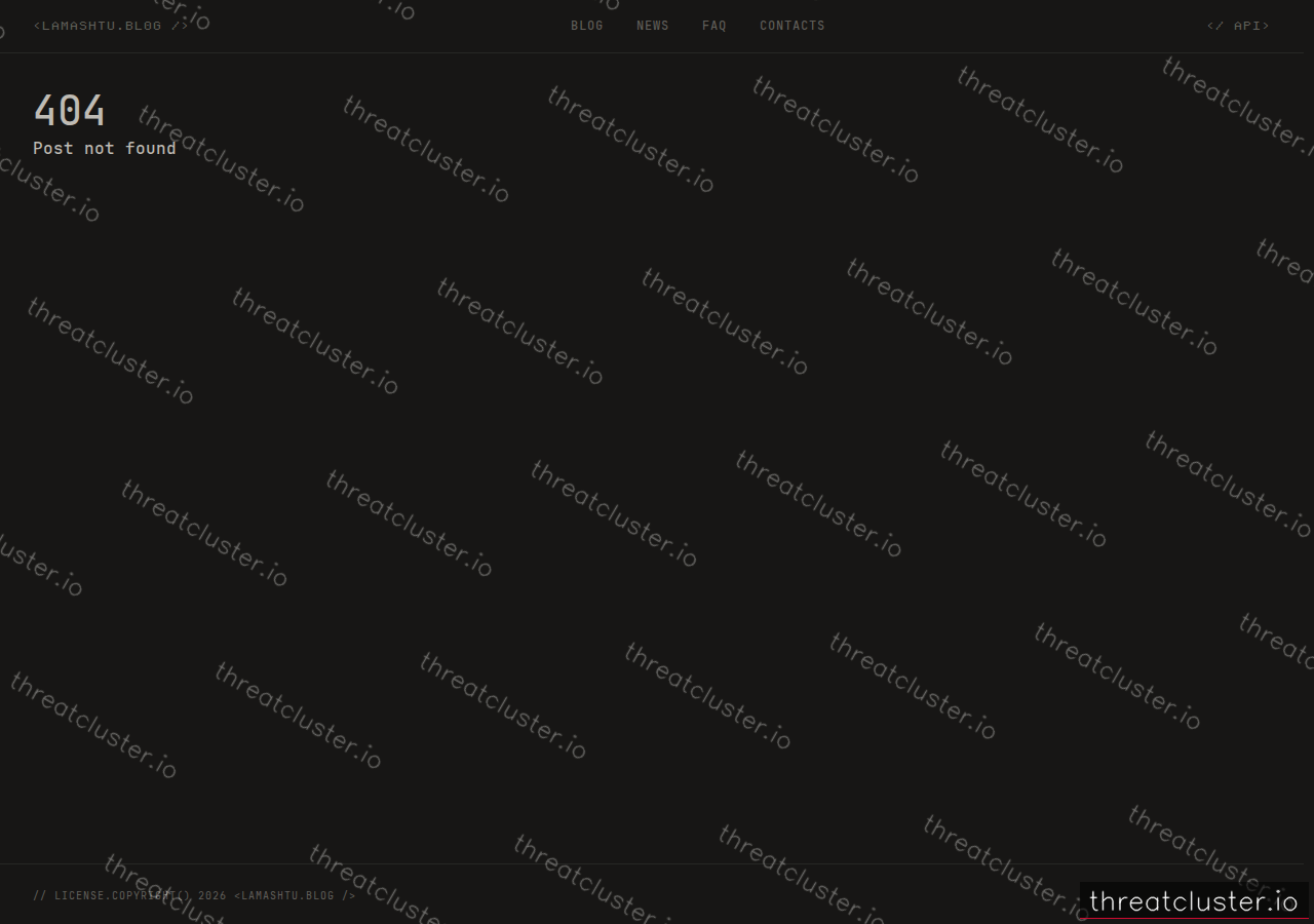 Leak-site post naming Depósito Dental Universitario, captured by ThreatCluster