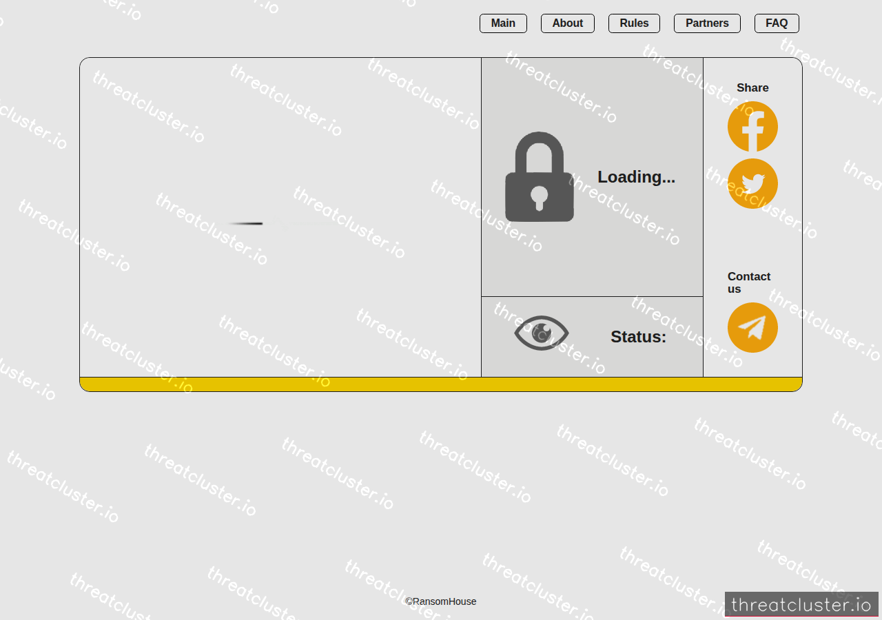 Leak-site post naming TECHVENTURES BANK S.A., captured by ThreatCluster