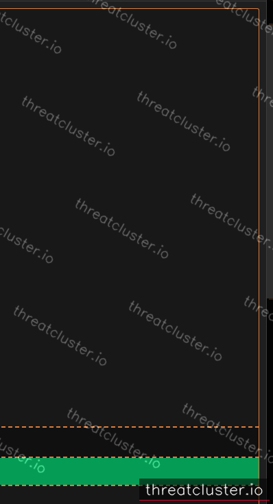 Leak-site post naming arsrenacer.com, captured by ThreatCluster