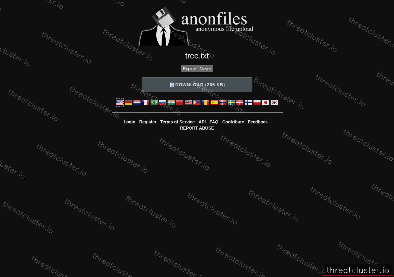 Leak-site post naming INGKA GROUP, captured by ThreatCluster